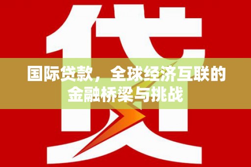 汝阳国际贷款，全球经济互联的金融桥梁与挑战