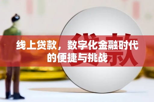 汝阳线上贷款，数字化金融时代的便捷与挑战