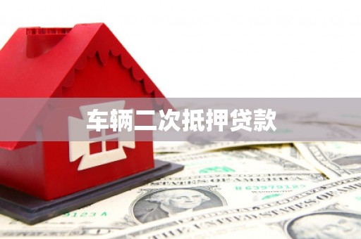 汝阳车辆二次抵押贷款