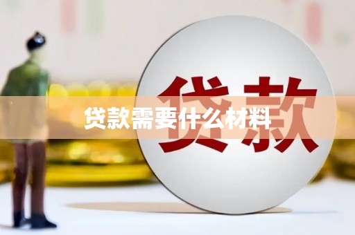 汝阳贷款需要什么材料