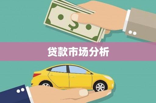 汝阳贷款市场分析