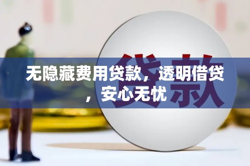汝阳无隐藏费用贷款，透明借贷，安心无忧