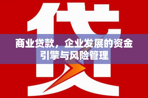汝阳商业贷款，企业发展的资金引擎与风险管理