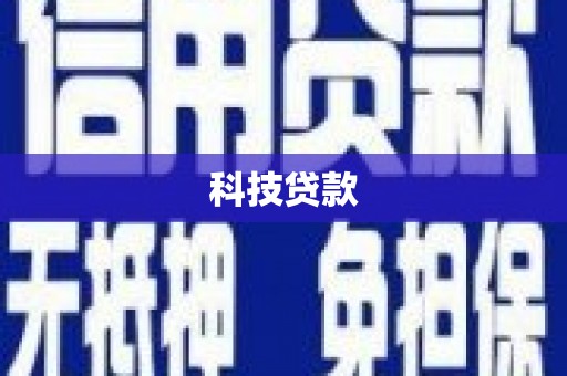 汝阳科技贷款