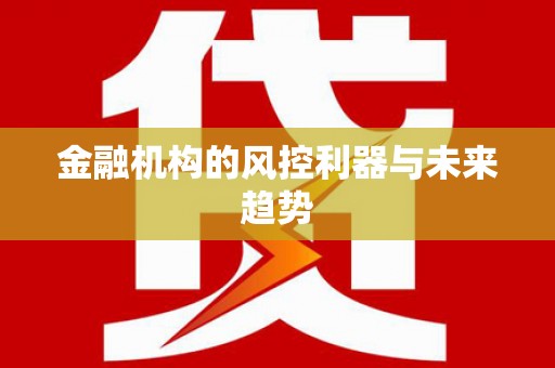汝阳金融机构的风控利器与未来趋势
