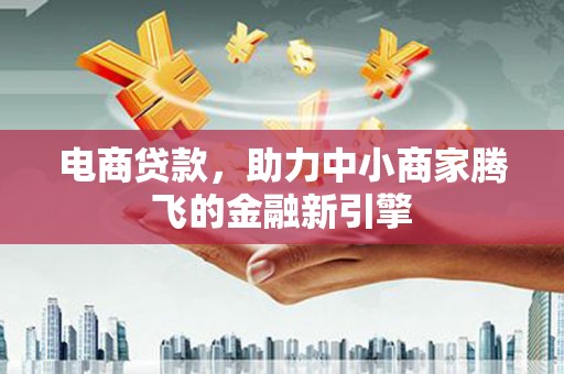 汝阳电商贷款，助力中小商家腾飞的金融新引擎