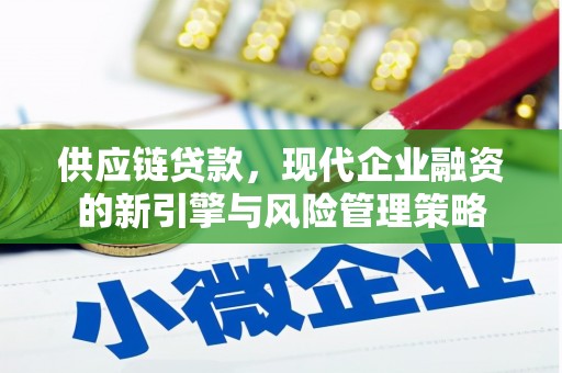 汝阳供应链贷款，现代企业融资的新引擎与风险管理策略