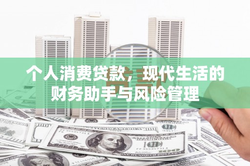 汝阳个人消费贷款，现代生活的财务助手与风险管理