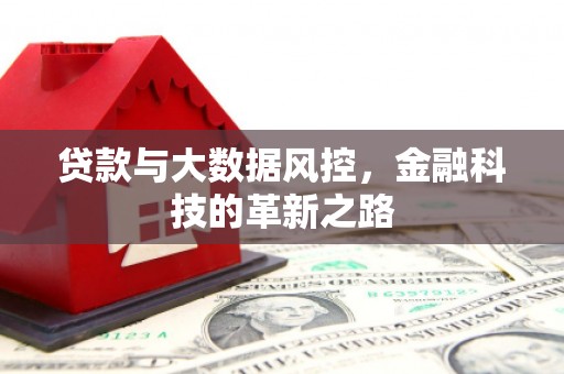 汝阳贷款与大数据风控，金融科技的革新之路