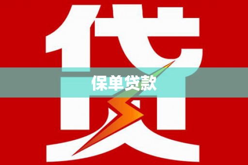 汝阳保单贷款