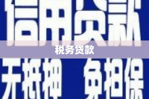 汝阳税务贷款