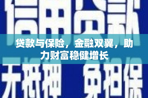 汝阳贷款与保险，金融双翼，助力财富稳健增长