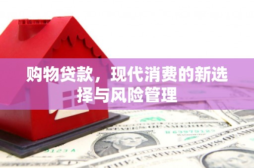 汝阳购物贷款，现代消费的新选择与风险管理