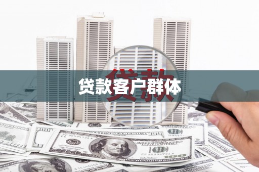 汝阳贷款客户群体