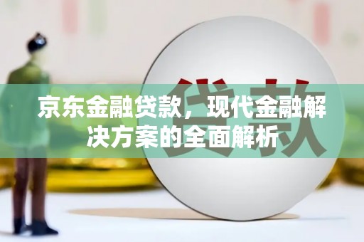 汝阳京东金融贷款，现代金融解决方案的全面解析