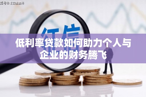汝阳低利率贷款如何助力个人与企业的财务腾飞