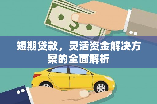 汝阳短期贷款，灵活资金解决方案的全面解析