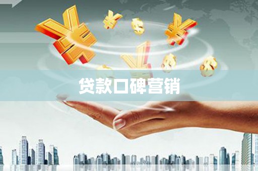 汝阳贷款口碑营销