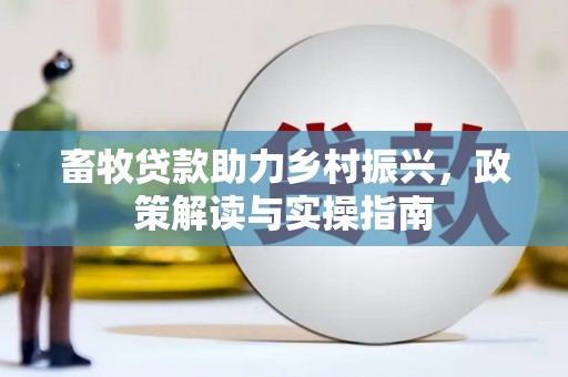 汝阳畜牧贷款助力乡村振兴，政策解读与实操指南