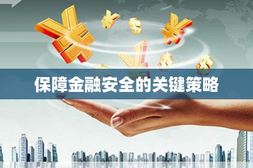 汝阳保障金融安全的关键策略
