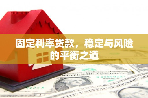 汝阳固定利率贷款，稳定与风险的平衡之道
